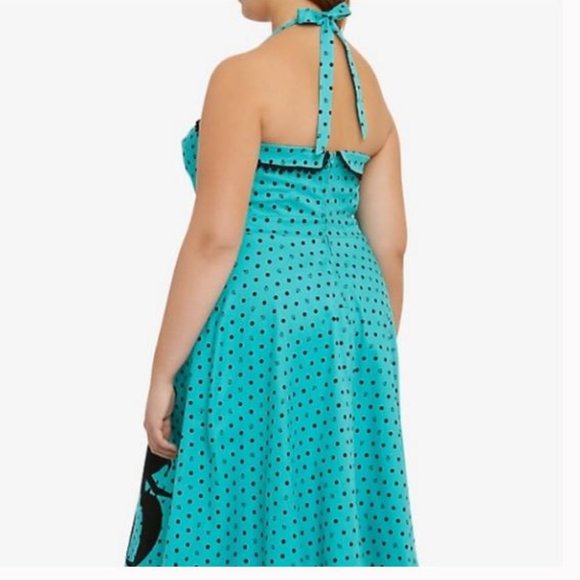 Rare Torrid Little Mermaid Pinup Swing Dress - Picture 3 of 12